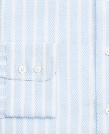 Luxury Collection Milano Slim-Fit Dress Shirt, Franklin Spread Collar Stripe, image 3