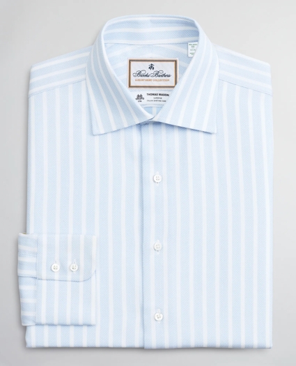 Luxury Collection Milano Slim-Fit Dress Shirt, Franklin Spread Collar Stripe, image 4