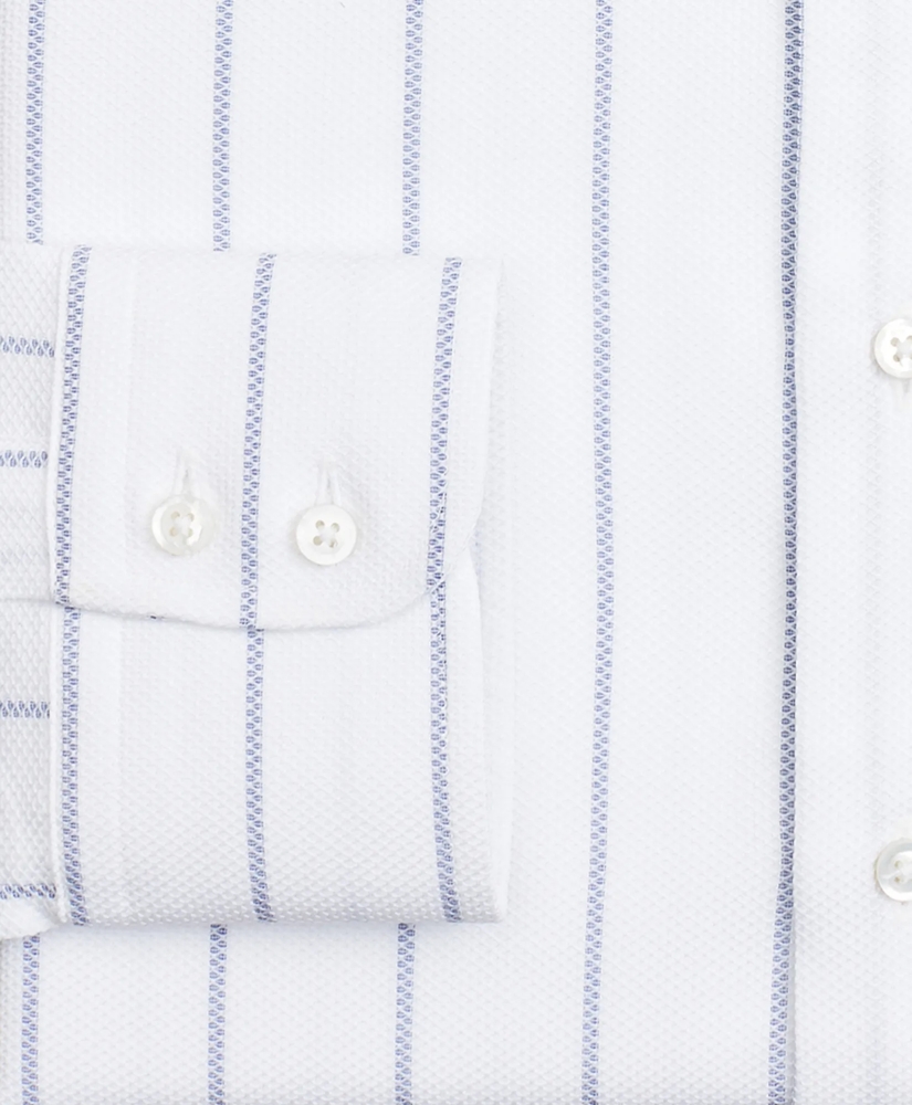 Luxury Collection Milano Slim-Fit Dress Shirt, Franklin Spread Collar Pinstripe, image 3