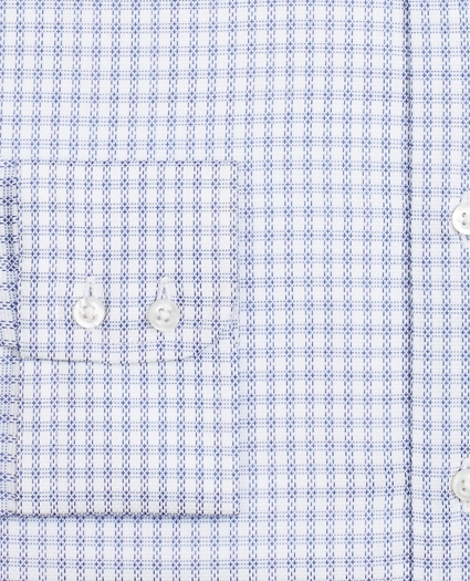 Luxury Collection Regent Regular-Fit Dress Shirt, Franklin Spread Collar Textured Check, image 3