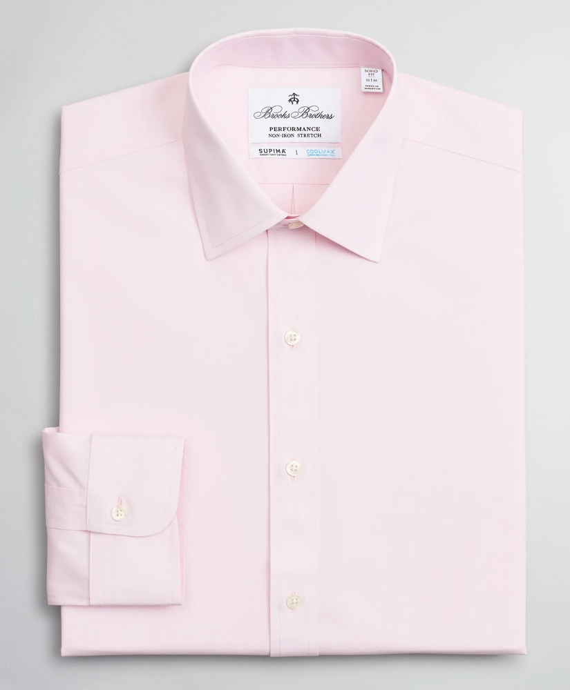 Soho Extra-Slim Fit Dress Shirt, Performance Non-Iron with COOLMAX®, Ainsley Collar Twill, image 4