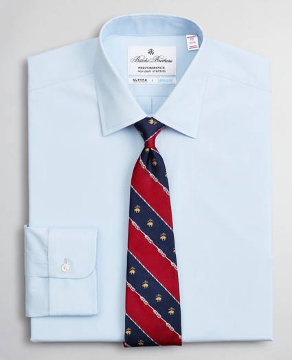Madison Relaxed-Fit Dress Shirt, Performance Non-Iron with COOLMAX®, Ainsley Collar Twill, image 1