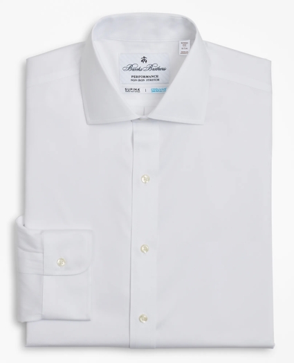 Soho Extra-Slim Fit Dress Shirt, Performance Non-Iron with COOLMAX®, English Spread Collar Twill, image 6