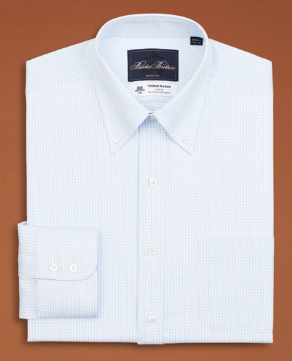 Golden Fleece® Regent Regular-Fit Dress Shirt, Button-Down Collar Windowpane Jacquard, image 4