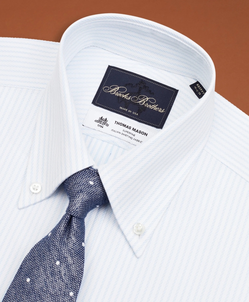 Golden Fleece® Regent Regular-Fit Dress Shirt, Button-Down Collar Striped Jacquard, image 3