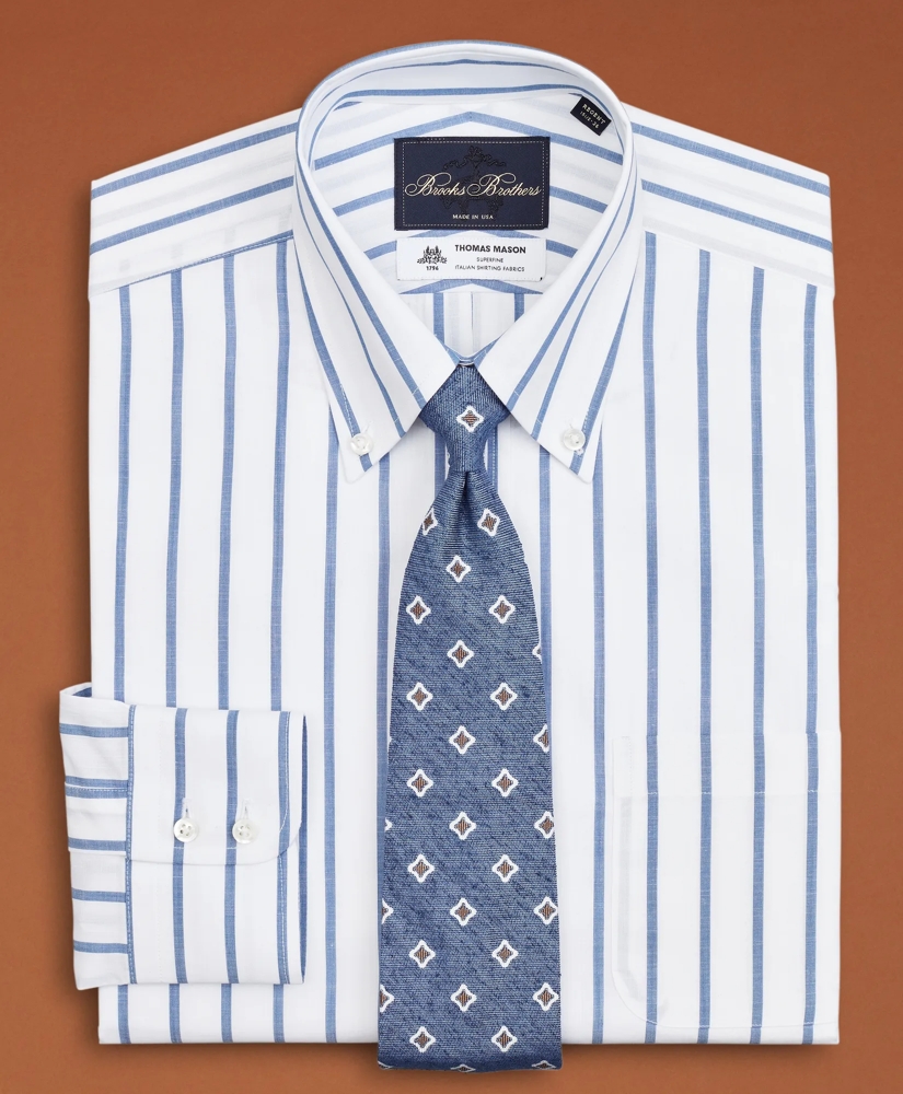 Golden Fleece® Regent Regular-Fit Dress Shirt, Button-Down Collar Bold Stripe, image 3
