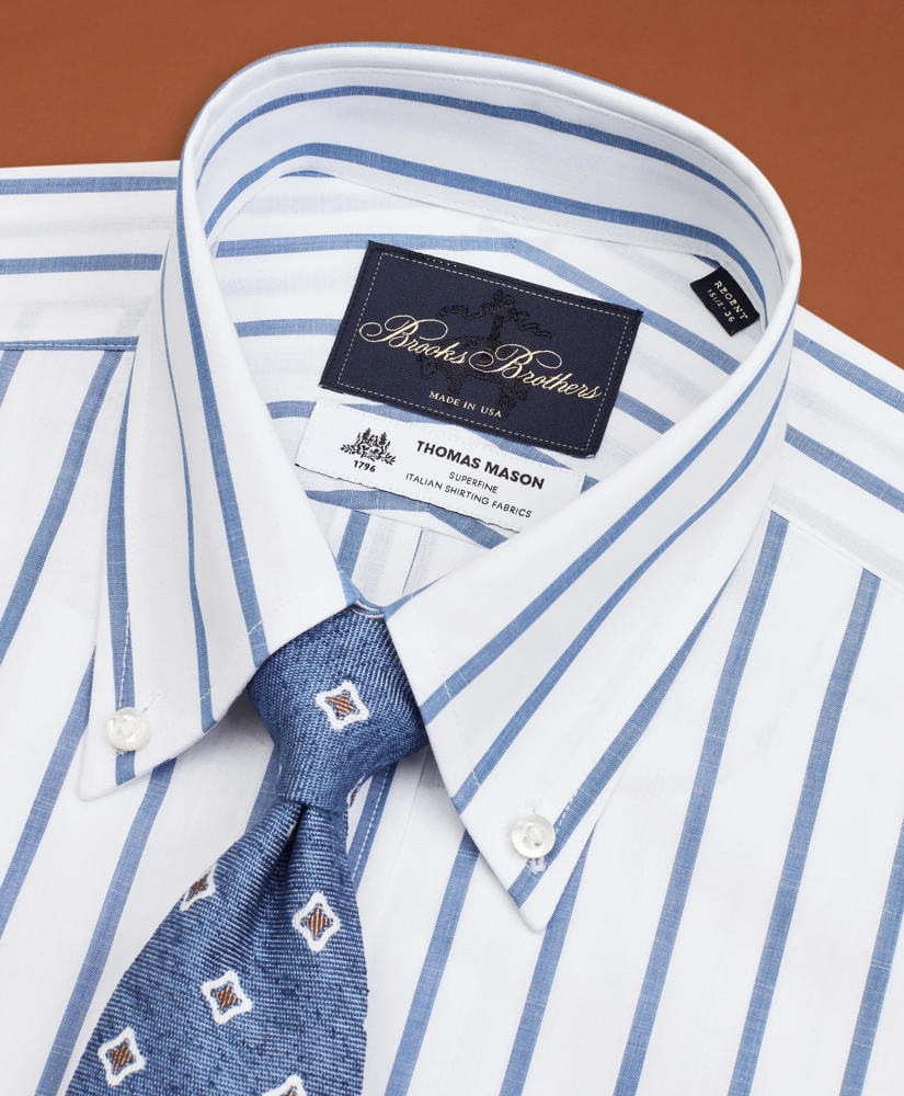 Golden Fleece® Regent Regular-Fit Dress Shirt, Button-Down Collar Bold Stripe, image 4