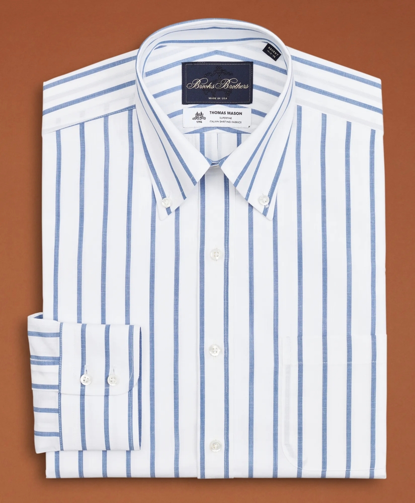 Golden Fleece® Regent Regular-Fit Dress Shirt, Button-Down Collar Bold Stripe, image 6