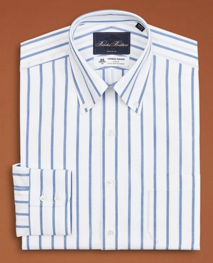 Golden Fleece® Regent Regular-Fit Dress Shirt, Button-Down Collar Bold Stripe, image 6