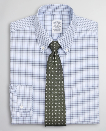 Original Polo® Button-Down Oxford Regent Regular-Fit Dress Shirt, Windowpane, image 1