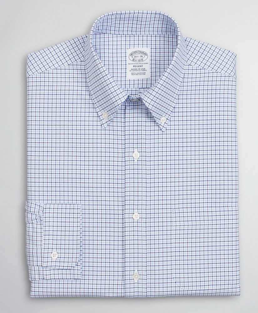 Original Polo® Button-Down Oxford Regent Regular-Fit Dress Shirt, Windowpane, image 4