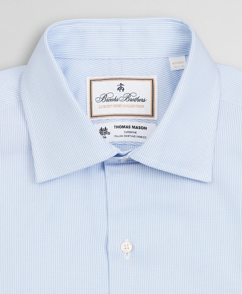 Luxury Collection Regent Regular-Fit Dress Shirt, Franklin Spread Collar Thick Stripe, image 2