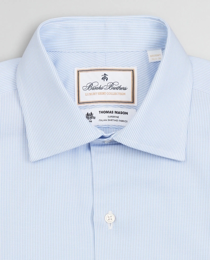 Luxury Collection Regent Regular-Fit Dress Shirt, Franklin Spread Collar Thick Stripe, image 2