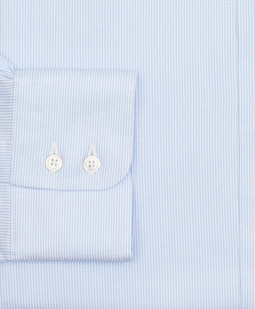 Luxury Collection Milano Slim-Fit Dress Shirt, Franklin Spread Collar Thick Stripe, image 3