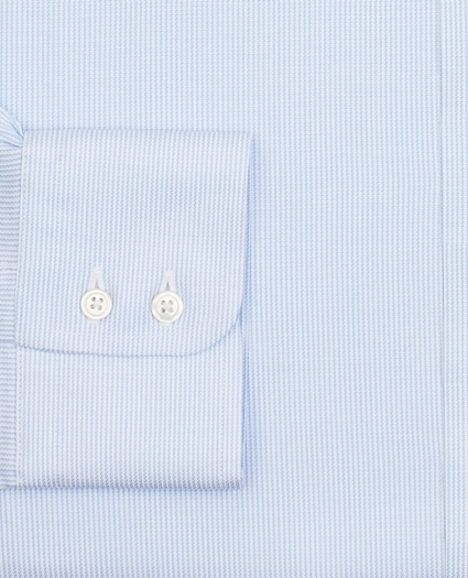 Luxury Collection Milano Slim-Fit Dress Shirt, Franklin Spread Collar Thick Stripe, image 3