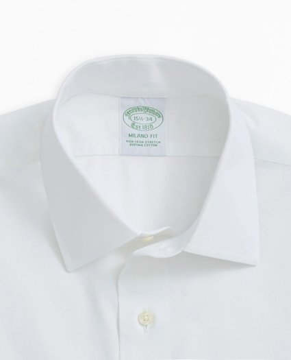 Milano Slim-Fit Dress Shirt, Non-Iron Londoner, image 2