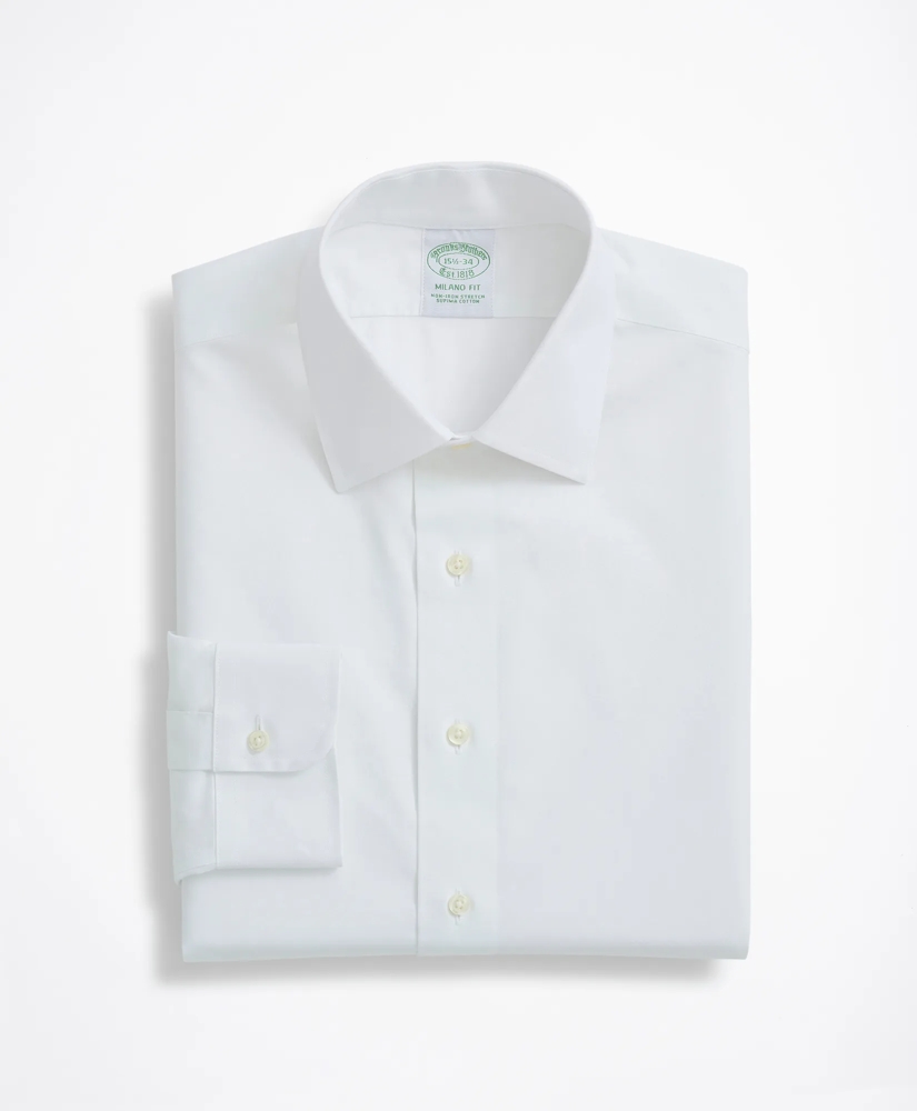 Milano Slim-Fit Dress Shirt, Non-Iron Londoner, image 4