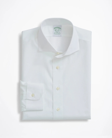 Milano Slim-Fit Dress Shirt, Non-Iron Pinpoint English Collar, image 1