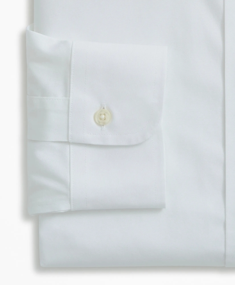 Milano Slim-Fit Dress Shirt, Non-Iron Pinpoint English Collar, image 3