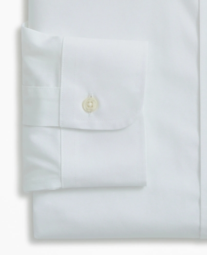 Milano Slim-Fit Dress Shirt, Non-Iron Pinpoint English Collar, image 3
