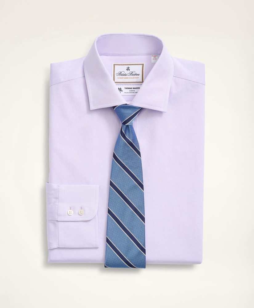 Brooks Brothers x Thomas Mason Madison Relaxed-Fit Dress Shirt, Pinpoint  English Collar