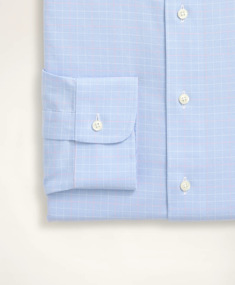 Stretch Regent Regular-Fit Dress Shirt, Non-Iron Royal Oxford Ainsley Collar Graph Check, image 3