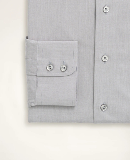Regent Regular-Fit Dress Shirt, Poplin English Collar End-On-End, image 3
