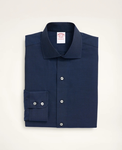 Madison Relaxed-Fit Dress Shirt, Dobby English Collar Solid, image 4