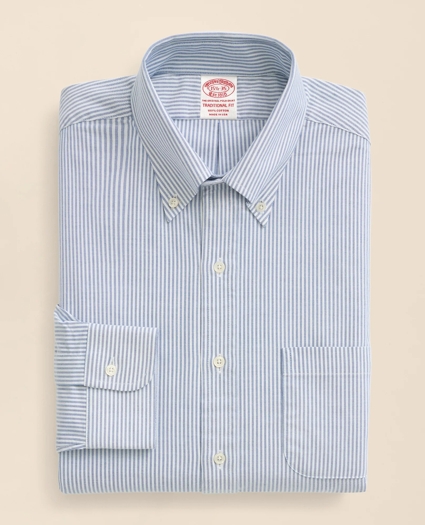 american made dress shirts Non-Iron Cotton American Flag Dress Shirt With Contrast Trim