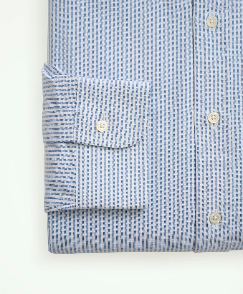 American-Made Oxford Cloth Button-Down Stripe Dress Shirt, image 4