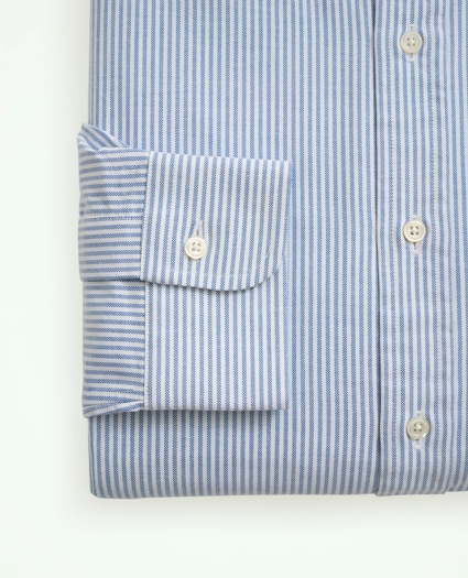 American-Made Oxford Cloth Button-Down Stripe Dress Shirt, image 4