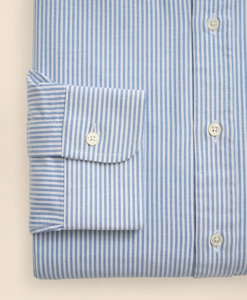 American-Made Oxford Cloth Button-Down Stripe Dress Shirt, image 4