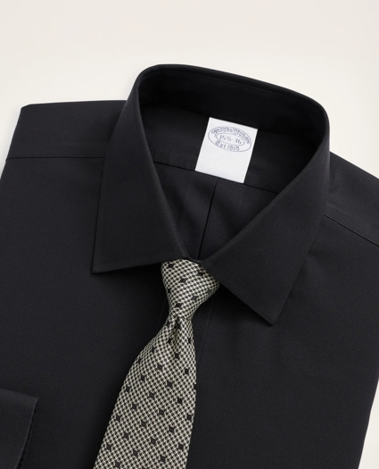 Stretch Supima® Cotton Non-Iron Pinpoint Oxford Ainsley Collar Dress Shirt, image 2