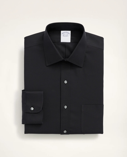 Stretch Supima® Cotton Non-Iron Pinpoint Oxford Ainsley Collar Dress Shirt, image 3