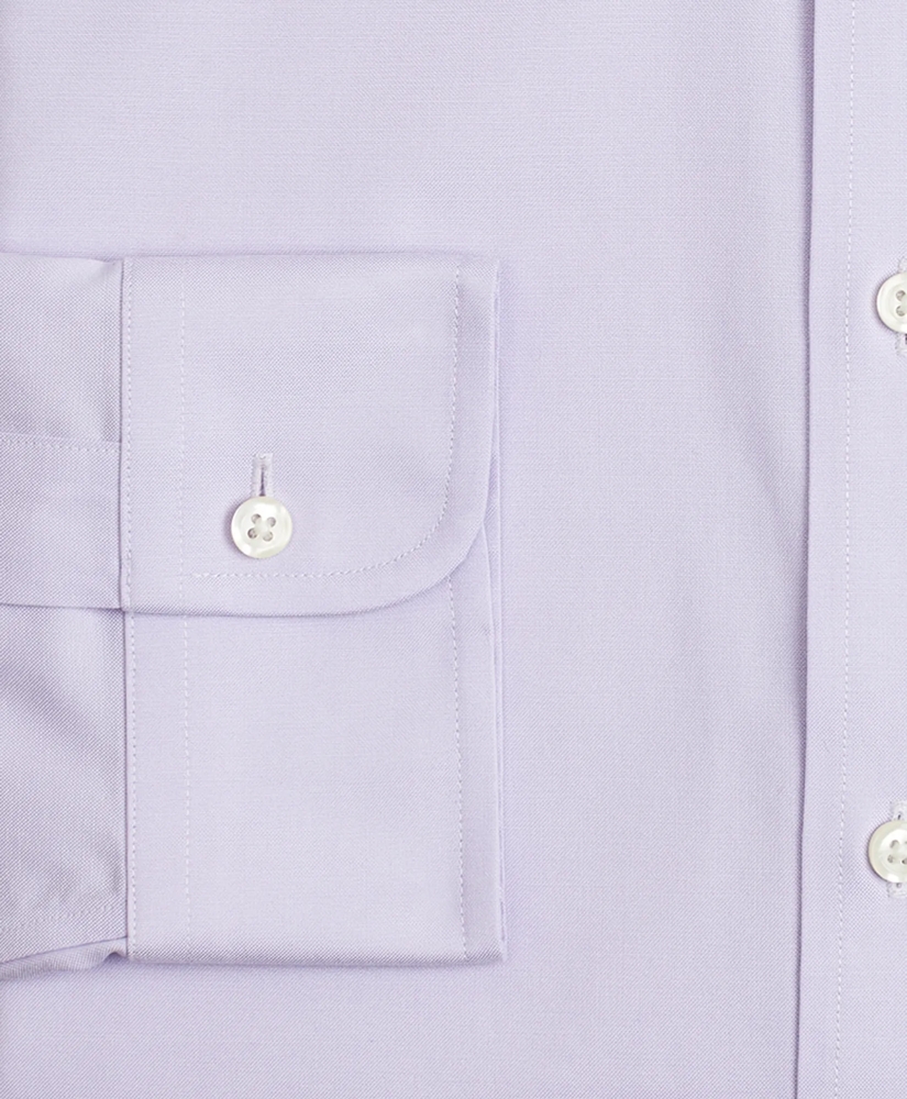 Stretch Supima® Cotton Non-Iron Pinpoint Oxford Ainsley Collar Dress Shirt, image 3