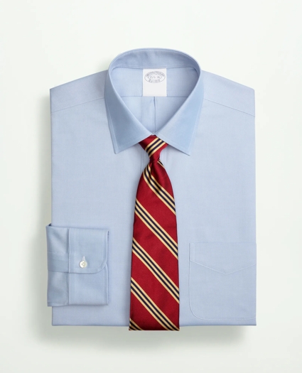 Stretch Supima® Cotton Non-Iron Pinpoint Oxford Ainsley Collar Dress Shirt, image 1