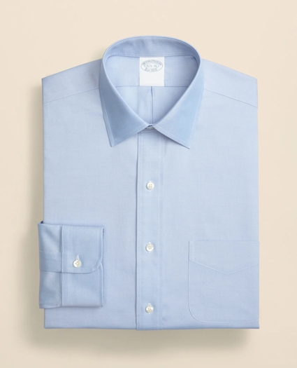 Stretch Supima&reg; Cotton Non-Iron Pinpoint Oxford Ainsley Collar Dress Shirt, image 6