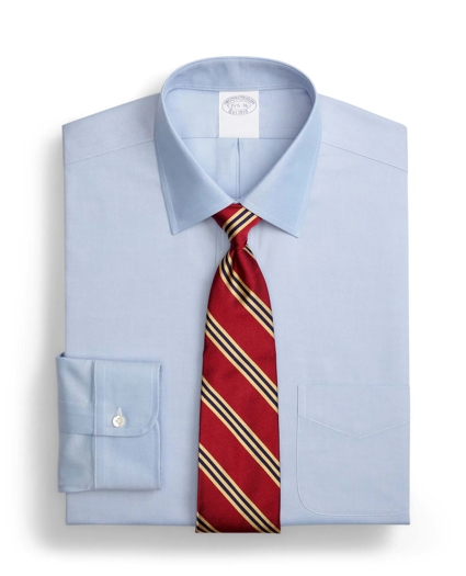 Stretch Supima&reg; Cotton Non-Iron Pinpoint Oxford Ainsley Collar Dress Shirt