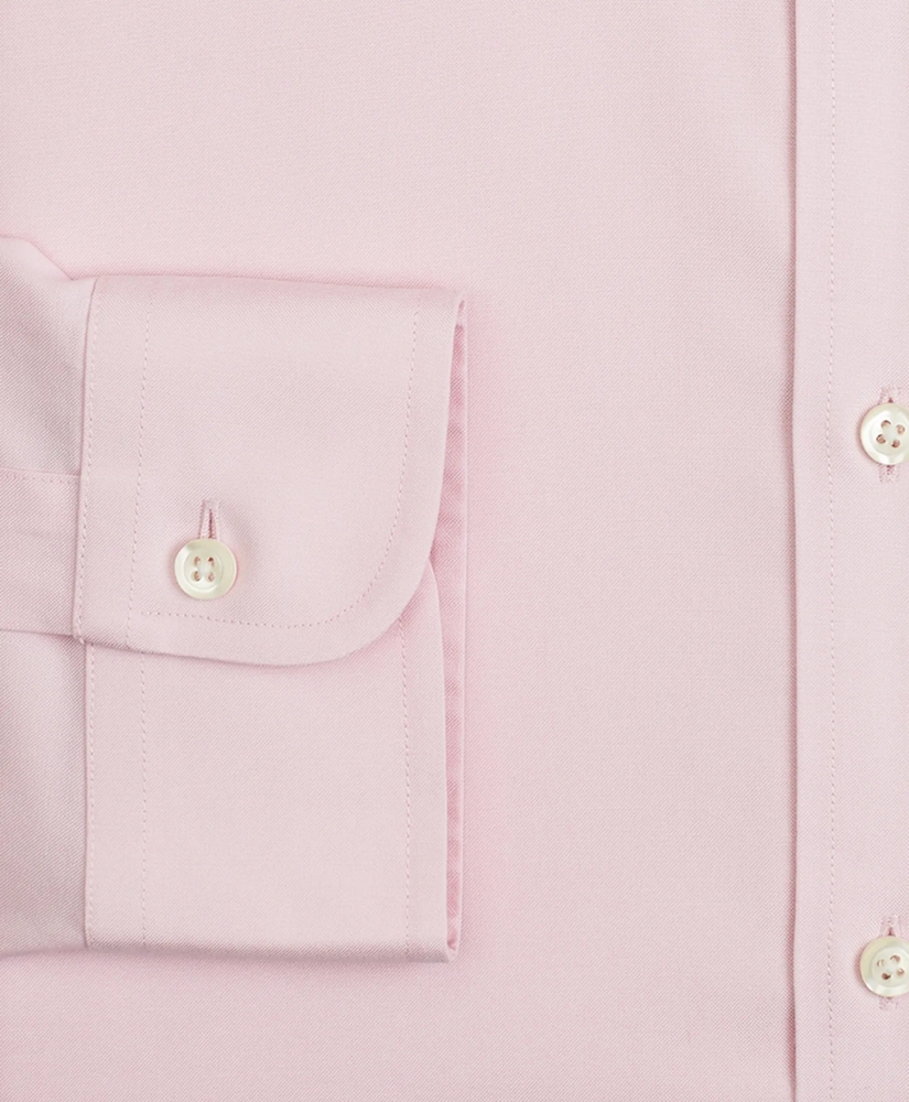 Stretch Supima® Cotton Non-Iron Pinpoint Oxford Ainsley Collar Dress Shirt, image 3