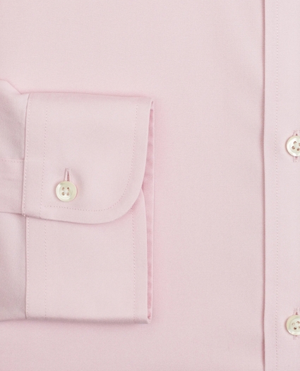 Stretch Supima® Cotton Non-Iron Pinpoint Oxford Ainsley Collar Dress Shirt, image 3