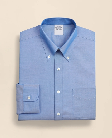Stretch Supima&reg; Cotton Non-Iron Pinpoint Oxford Button-Down Collar Dress Shirt, image 4
