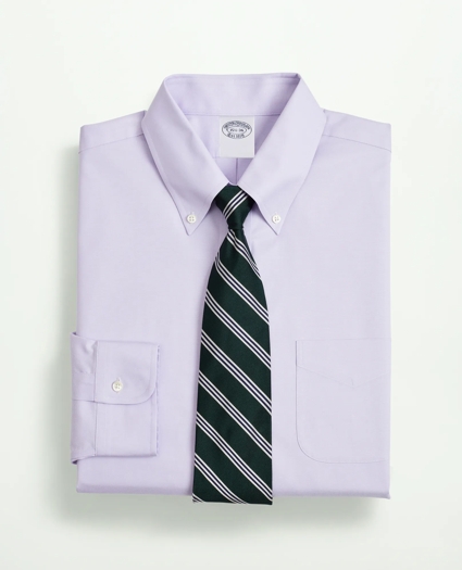 Stretch Supima® Cotton Non-Iron Pinpoint Oxford Button-Down Collar Dress Shirt, image 1