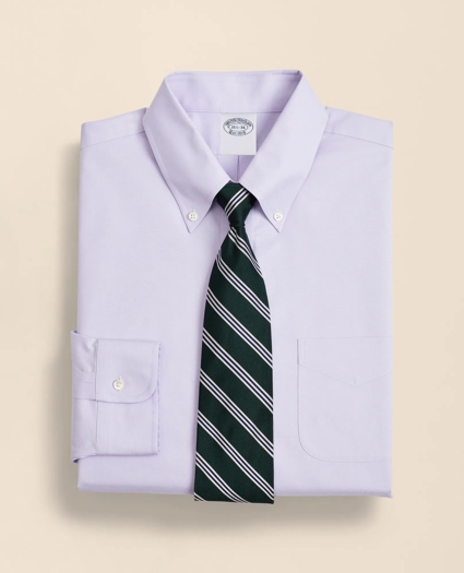 Stretch Supima&reg; Cotton Non-Iron Pinpoint Oxford Button-Down Collar Dress Shirt, image 1