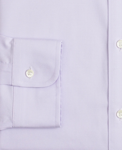 Stretch Supima® Cotton Non-Iron Pinpoint Oxford Button-Down Collar Dress Shirt, image 3