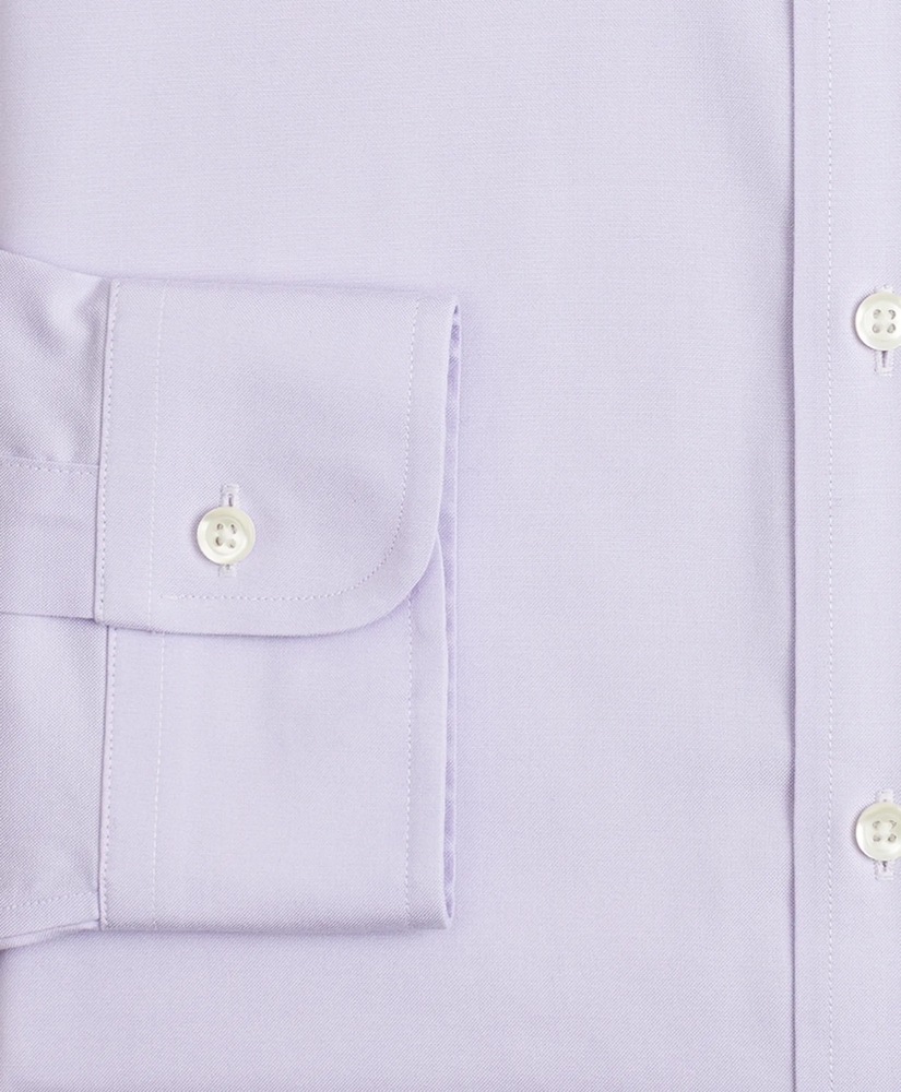 Stretch Supima&reg; Cotton Non-Iron Pinpoint Oxford Button-Down Collar Dress Shirt, image 3