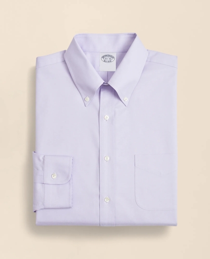 Stretch Supima&reg; Cotton Non-Iron Pinpoint Oxford Button-Down Collar Dress Shirt, image 4