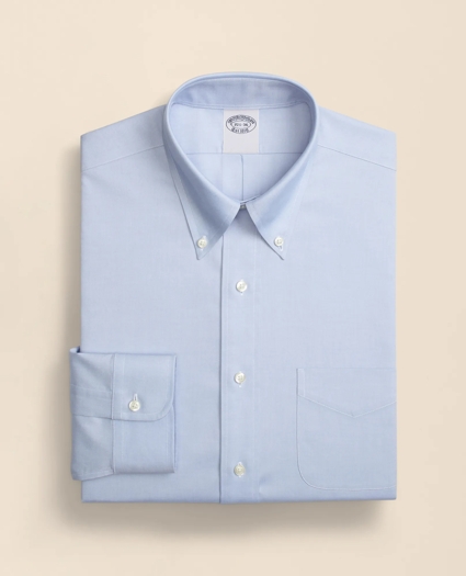 Stretch Supima&reg; Cotton Non-Iron Pinpoint Oxford Button-Down Collar Dress Shirt, image 4