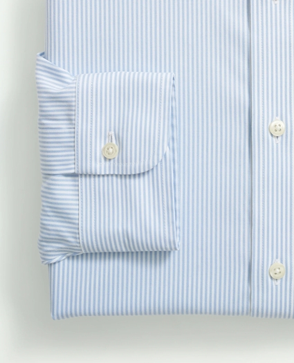 Stretch Supima® Cotton Non-Iron Pinpoint Oxford Button-Down Collar, Candy Stripe Dress Shirt, image 3