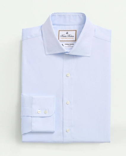 Brooks Brothers X Thomas Mason&reg; Cotton Pinpoint Oxford English Collar Dress Shirt