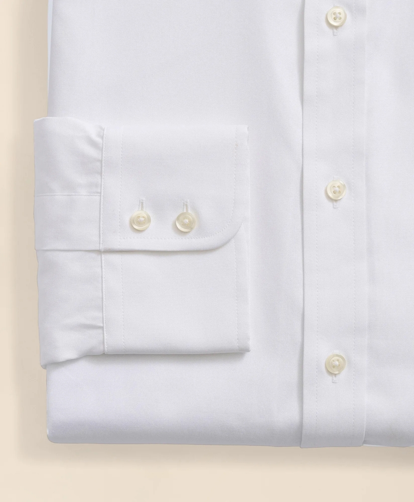 Brooks Brothers X Thomas Mason&reg; Cotton Pinpoint Oxford English Collar Dress Shirt, image 3